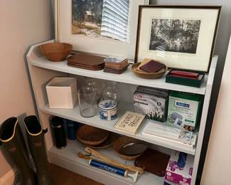 Book Shelf,, Picture, Water Color