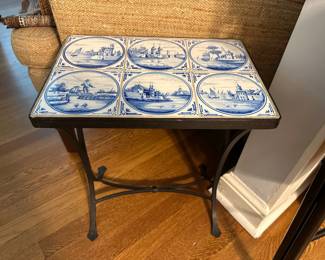 Tile Side Table