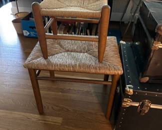 Vintage Rush Seat Stools