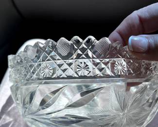 Cut crystal Bowl