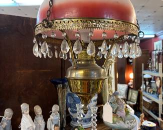 Love this Pendant with hanging prisims