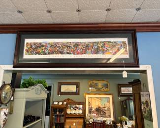 "One Dream..A Thousand Colors". Vintage history of Kentucky Derby featuring winning horses and jockeys