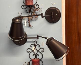 Great white lamps and sconces