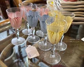 tulip liquor glasses