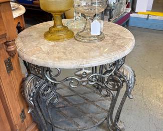 Art Nouveau Framed side table