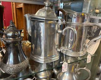 Water Pitchers - pewter