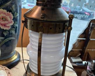Maritime Light ....brass frame