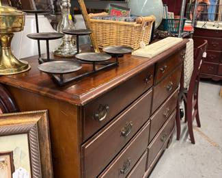 Nice Walnut desk ready to paint or refinish