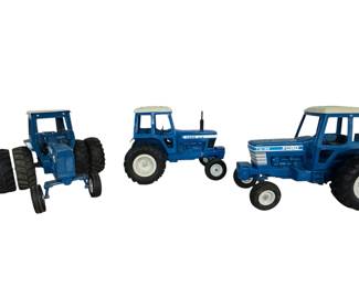 1/12 scale ERTL Ford Tractors