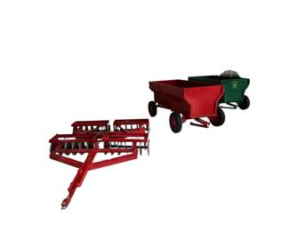 1/8 Scale trailers & plow