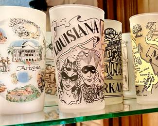 VINTAGE STATE GLASSES, SO FUN!