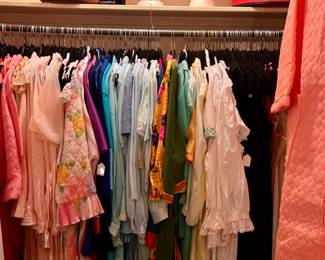 SLIPS, GOWNS, AND ROBES HAD TO HAVE IT'S OWN CLOSET!