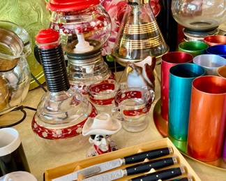 OUR VINTAGE COFFEE AREA.
