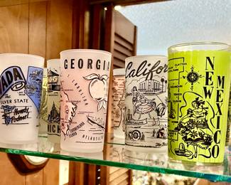 LOTS OF STATE BAR GLASSES.