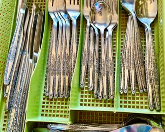 EVEN VINTAGE FLATWARE.