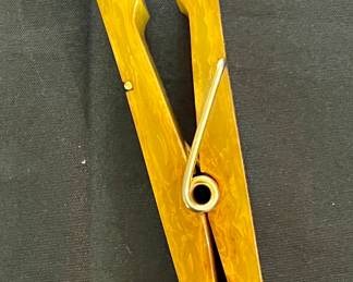Bakelite vintage clothes pin. EBayers, check it out!