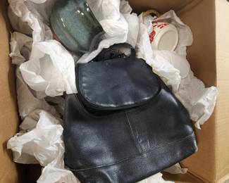 MISC BOX OF POTTERY FIND