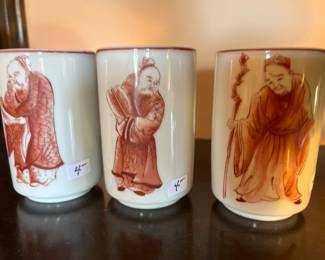 Chinese tea cups