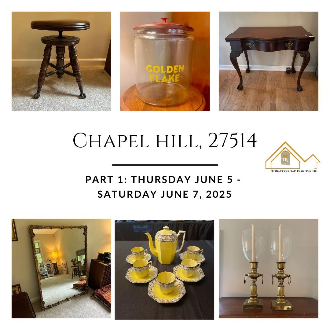 Chapel Hill, NC 27514. Appointments Available Thursday, June 5 - Saturday, June 7, 2025.