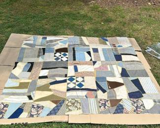 C20 - $75. Vintage Crazy Quilt.