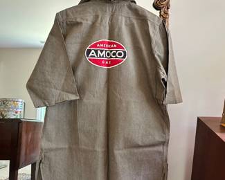 C7 - $50. Size Large. Amoco Gas Shirt. Like new!
