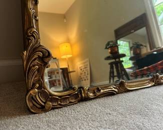 C124 - $175. LARGE Wall Mirror. Measures 38" x 50"