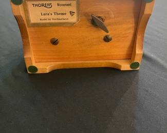 C118 - $25. Thorens Music Box. Plays Lara's Theme and Works!