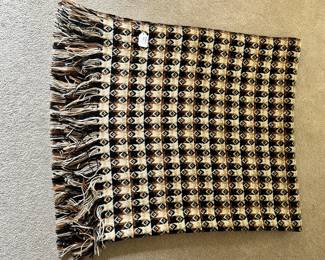 C120 - $45. 1970s Pendleton Wool Throw.