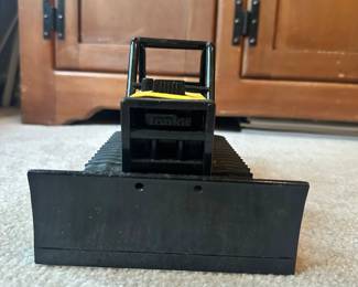 C9 - $40. Vintage 1970s Tonka Pressed Steel T-6 Bulldozer with Roll Bar.