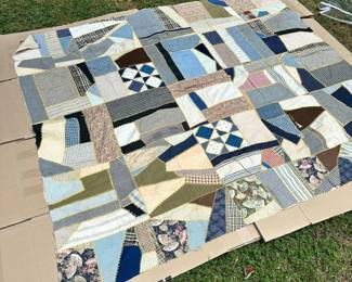 C20 - $75. Vintage Crazy Quilt.
