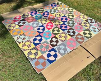 C11 - $125. Vintage quilt in very good condition.