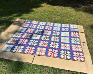 C12 - $125. Vintage Quilt in very good condition.