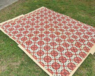 C21 - $125. Coverlet in very good antique condition.