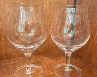 C104 - $10. PAIR of Waterford by Marquis Glasses. Measures 6.75" tall.