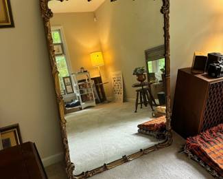 C124 - $175. LARGE Wall Mirror. Measures 38" x 50"
