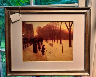 C65 - $10. Framed measures 12.5" x 15.5"