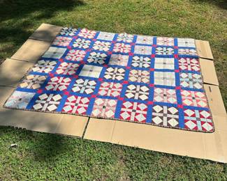 C12 - $125. Vintage Quilt in very good condition.