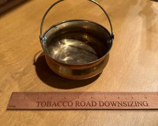 B70 - $30. Small Brass Pot.