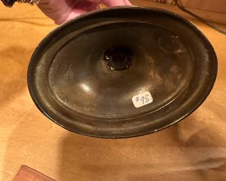 B75 - $20. Single Brass Candlestick.