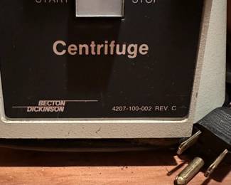 B115 - $400. QBC II Plus and Clay Adams QBC Centrifuge.