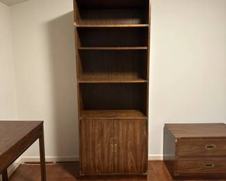 Bookcase with adjustable shelves. Measures 30" wide x 15" deep x 78" tall.