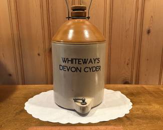 B31 - $60. Whiteway's Devon Cyder Stoneware Jug.