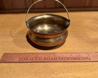 B70 - $30. Small Brass Pot.