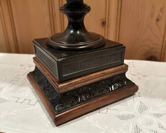 B47 - $30. Heyward House Figural Table Lamp - needs shade.