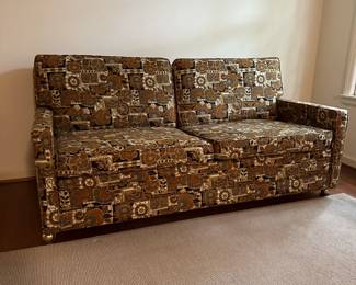 B20 - $150. Vintage Sleeper Sofa - Located on the 2nd story. HEAVY. You will need a couple STRONG people to move.