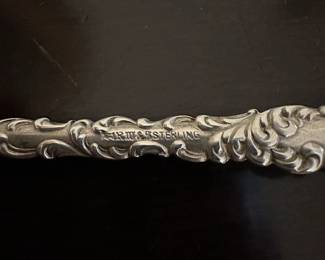S5 - $85. Set of 5 Sterling Pickle Forks.