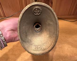 B76 - $20. Virginia Metalcrafters Brass Candlestick Holder.