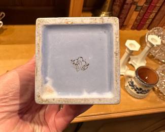 B90 - $15. Vintage Sailboat Vase from Japan.