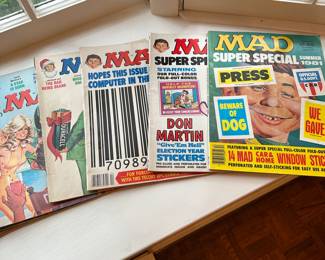 B51 - $50. LOT of 16 MAD Magazines