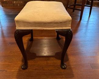 B56 - $30. Upholstered Stool.